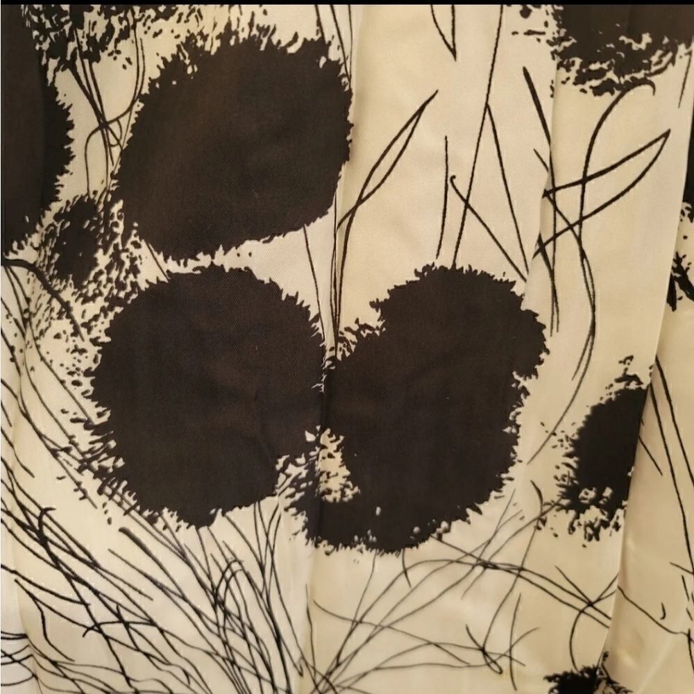 Vintage Joseph Magnin floral shadows a line dress 50s 60s poor condition knee le - Picture 2 of 5
